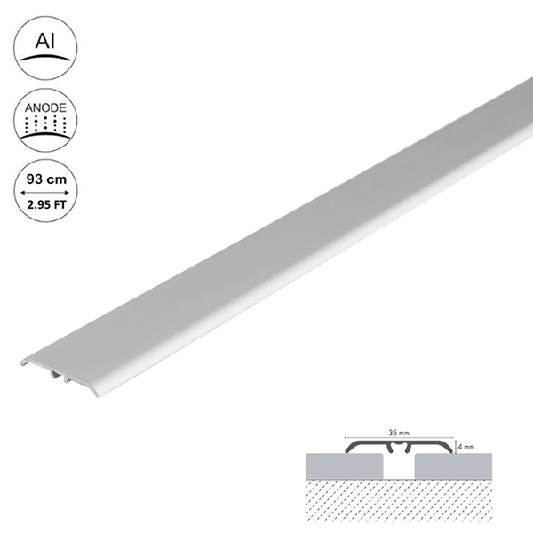 Aluminium 0.9m Door Bars Threshold Strip Transition Trim Laminate Tiles