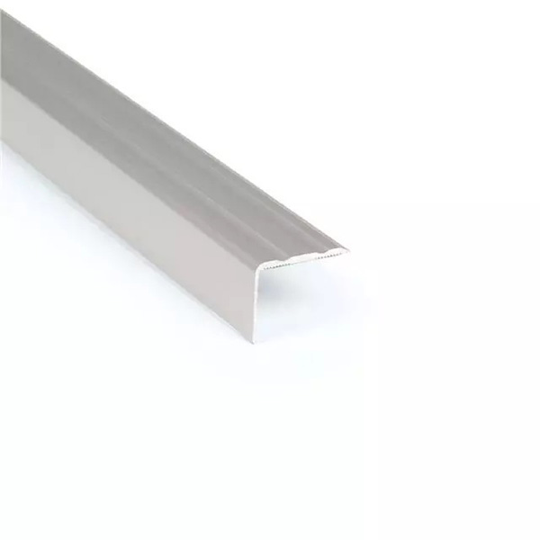 Self Adhesive Aluminium Wood/Metal Effect Flooring Stair Nosing - 0.9m Long