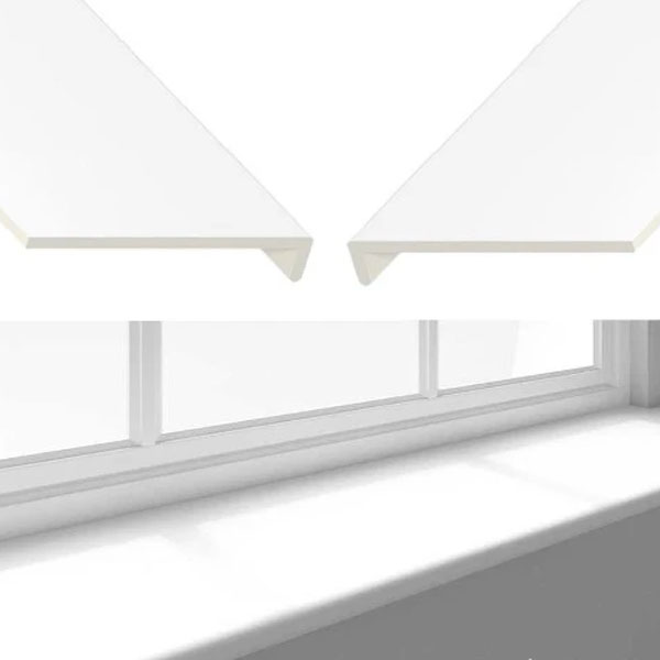 Window Sill Capping Boards Square Edge - 1.25m Long