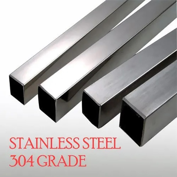 1 Meter Long Stainless Steel Square Box Section - Grade 304