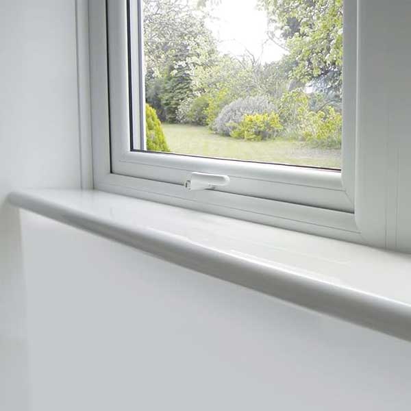 1 Meter Plastic PVC Sill Bullnose Capping Window Board Internal Cover 