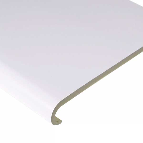 1 Meter Plastic PVC Sill Bullnose Capping Window Board Internal Cover 