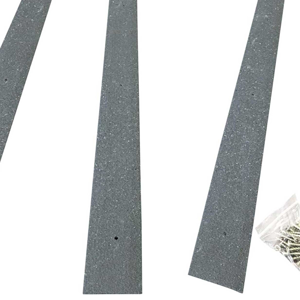 1000mm 50 Pieces GRP Anti Slip Decking Strips Free Drilling and Screws 