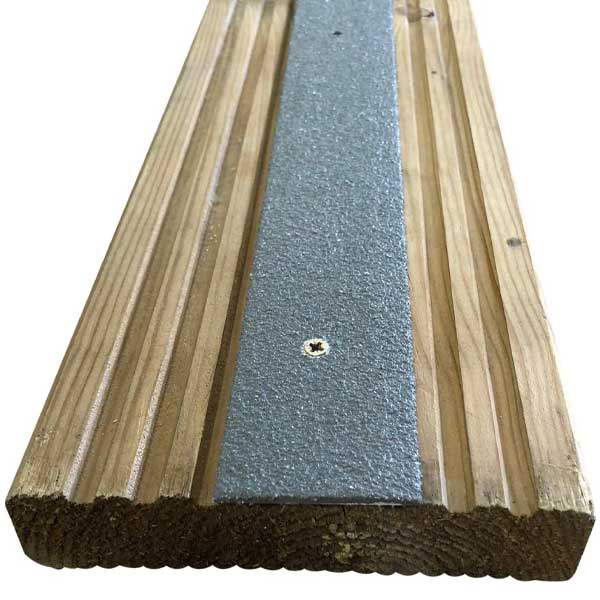 1000mm 20 Pieces GRP Anti Slip Decking Strips Free Drilling and Screws 