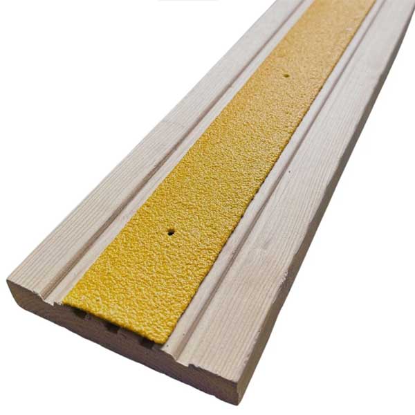 1200mm 20 Pieces GRP Anti Slip Decking Strips Free Drilling and Screws 