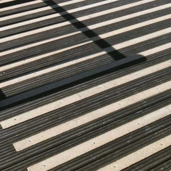 1200mm 20 Pieces GRP Anti Slip Decking Strips Free Drilling and Screws 