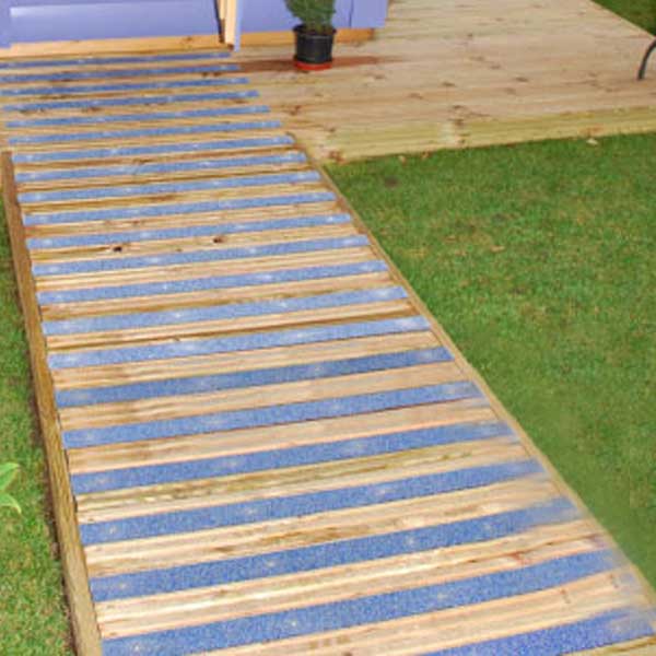 1200mm 5 Pieces GRP Anti Slip Decking Strips Free Drilling and Screws 