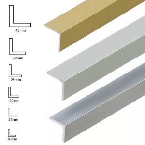 1 Meter Long Aluminium Angle Edging Corner Trim 