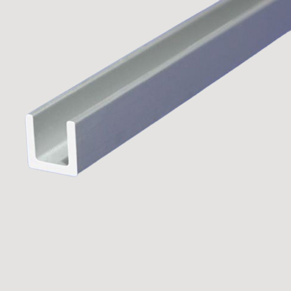 1m Aluminum Anodised Channel C Shape Equal-Sided Section Bar