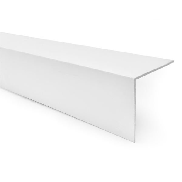 1m PVC Plastic Edge Corner Protective Profile Trim Wall  90 Degree Angle