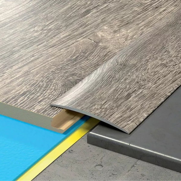 Aluminium Self Adhesive 1m Long Wood Effect Door Edging Floor Trim Threshold