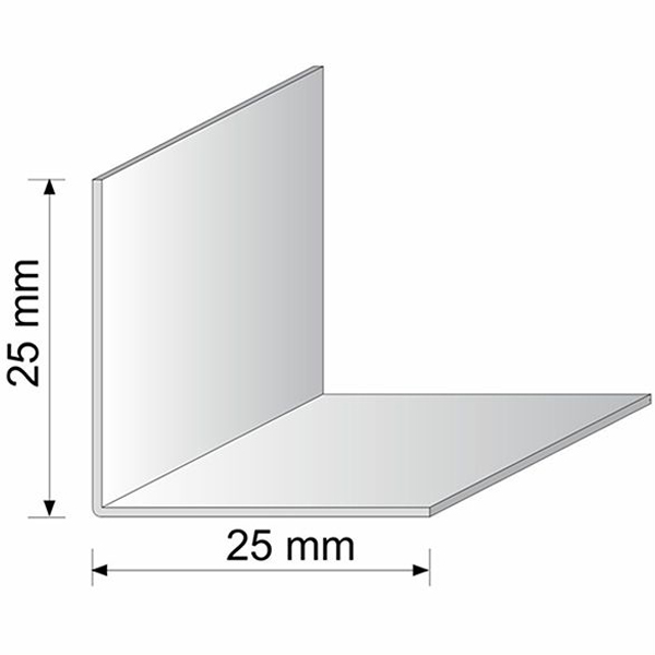 2.9m Long White Plastic Pvc Corner 90 Degree Angle Trim