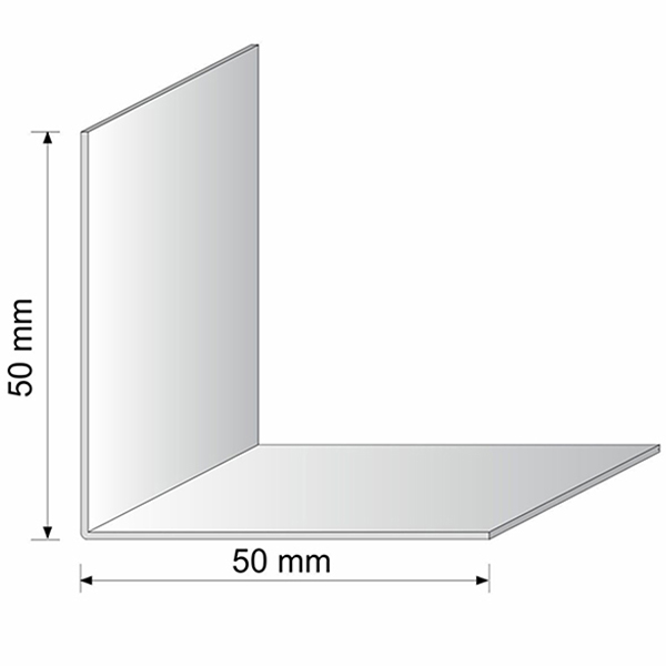 2.9m Long White Plastic Pvc Corner 90 Degree Angle Trim