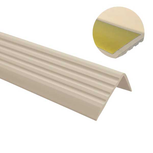 25mm x 40mm Bullnose Stair Edge Nosing Step Edging Trim Self Adhesive