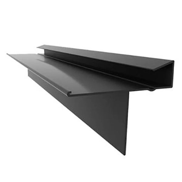 Black Tapco Slate Dry Verge - 2m Long