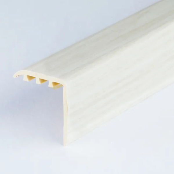 UPVC Wood Effect 30 x 30mm Stair Nosing Edge Trim 