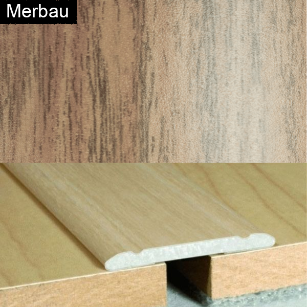 30mm Wide Aluminium Wood Effect Door Threashold Self Adhesive Door Floor Trim