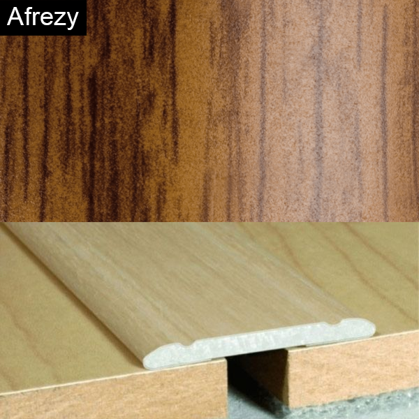 30mm Wide Aluminium Wood Effect Door Threashold Self Adhesive Door Floor Trim