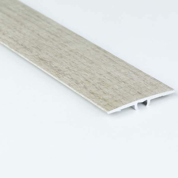 35mm Flat Aluminium Wood Effect Door Edging Bar Trim Threshold Laminate