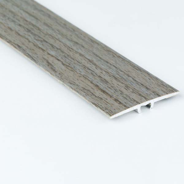 35mm Flat Aluminium Wood Effect Door Edging Bar Trim Threshold Laminate