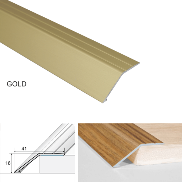 41mm Anodised Aluminium Door Threshold Screwfix Ramp Profile