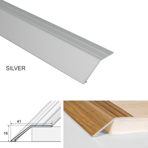 41mm Anodised Aluminium Door Threshold Screwfix Ramp Profile