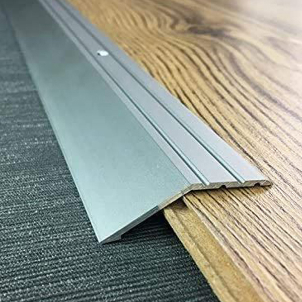 45mm x 16mm Aluminium Door Trim For Laminate Floors at Different Levels