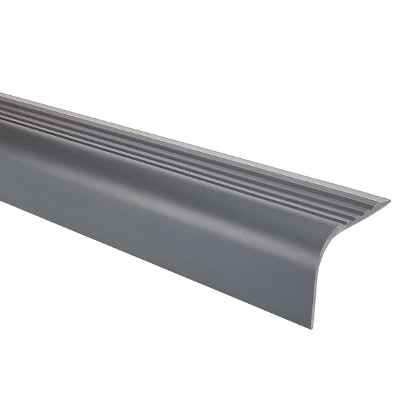 52mm x 40mm Bullnose Stair Nosing PVC Rubber Angle Step Edge