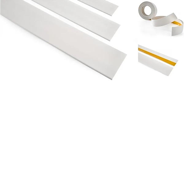 5m Self Adhesive PVC Flat Door Window Cover Strip Architrave Masking Trim