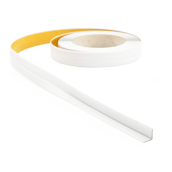 5m Long Flexible PVC Trim Skirting Board Self-Adhesive