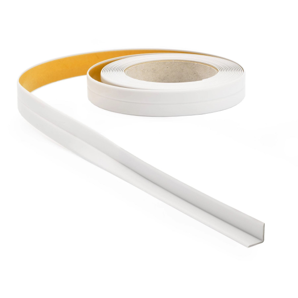 5m Long Flexible PVC Trim Skirting Board Self-Adhesive