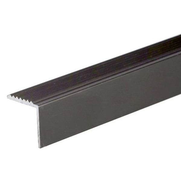  Aluminium Stair Edge Nosing Trim Ribbed Non Slip