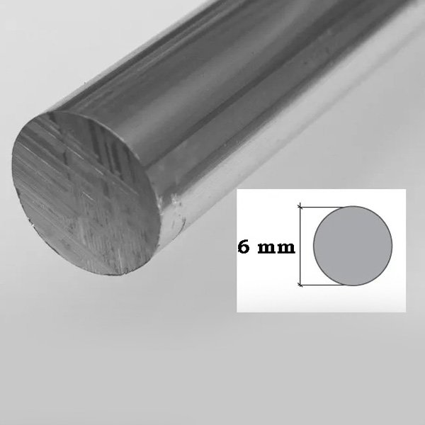 Aluminium Round Bar Rod - 1 Meter Long