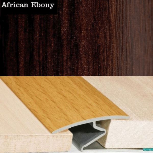 32mm Wide Wood Effect Door Thresholds For Vinyl, Carpet, Laminate, Wooden Floors