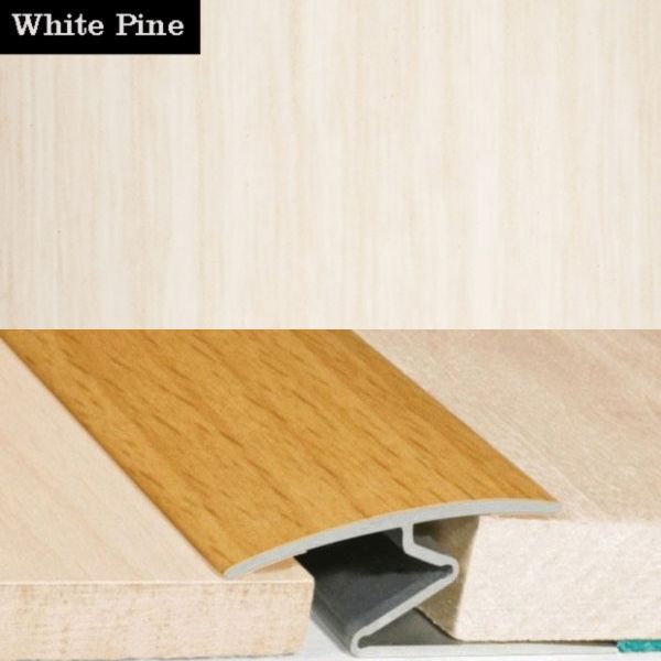 32mm Wide Wood Effect Door Thresholds For Vinyl, Carpet, Laminate, Wooden Floors