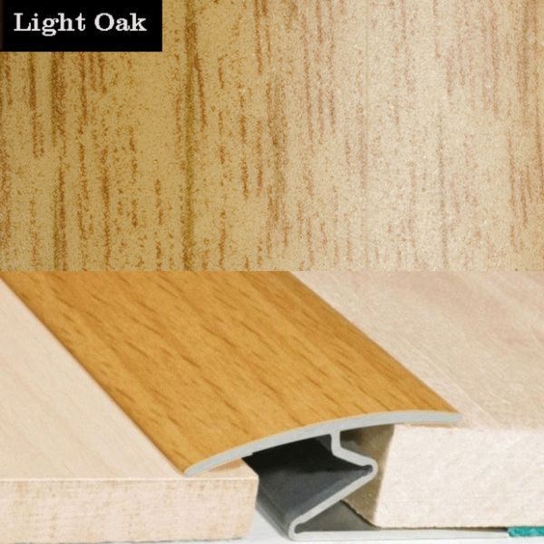 32mm Wide Wood Effect Door Thresholds For Vinyl, Carpet, Laminate, Wooden Floors