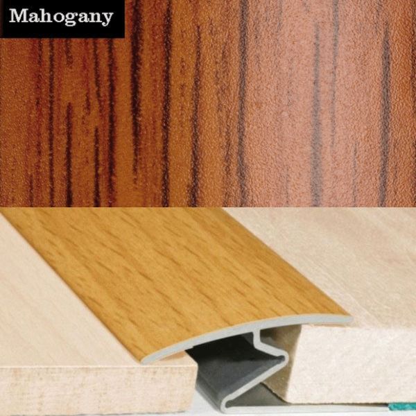 32mm Wide Wood Effect Door Thresholds For Vinyl, Carpet, Laminate, Wooden Floors