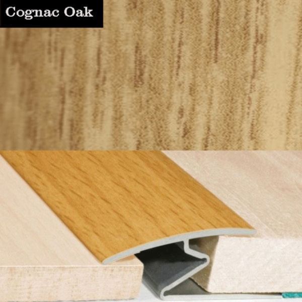 32mm Wide Wood Effect Door Thresholds For Vinyl, Carpet, Laminate, Wooden Floors