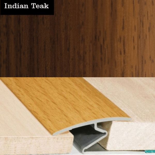 32mm Wide Wood Effect Door Thresholds For Vinyl, Carpet, Laminate, Wooden Floors