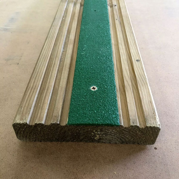 Anti Slip GRP Decking Strips for Slippery Decking Free Drilling and Screws