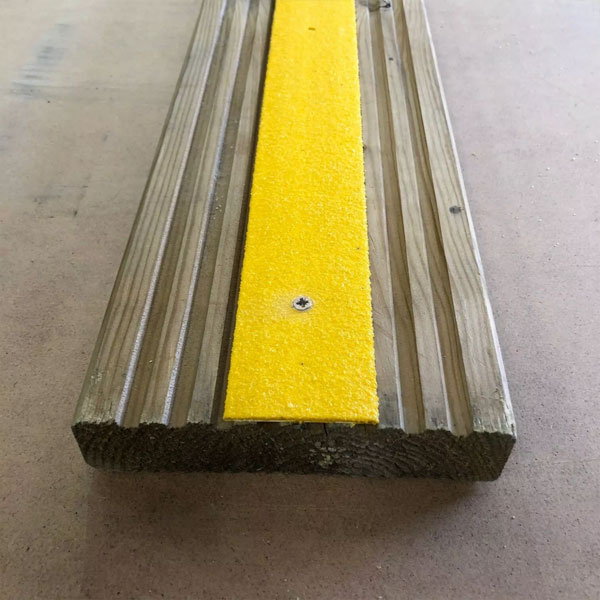 Anti Slip GRP Decking Strips for Slippery Decking Free Drilling and Screws