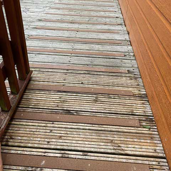 90mm Anti Slip GRP Strips for Slippery Decking and Ramps Free Screws