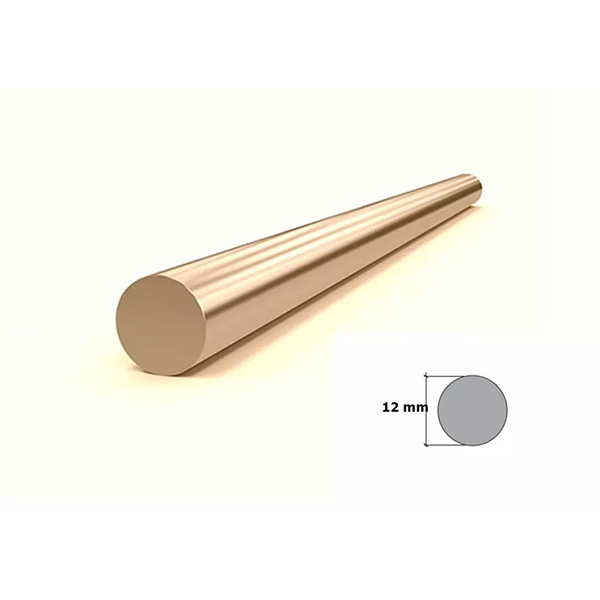 Brass Round Bar Highly Grade CZ121 Rod - 1 Metre Long