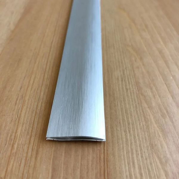 Brushed Aluminium 0.93 Metre Long Threshold Ramp Door Floor Bar Edge Trim