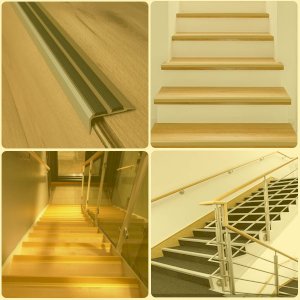 Aluminator Slimline Stairs Nosing