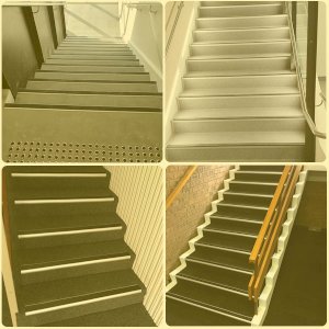 Aluminium Slimline Stairs Nosing