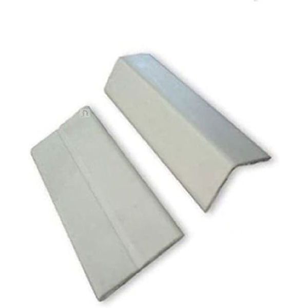 2.5m Long Corner Wall Protector White Plastic Flexi Protection Angle