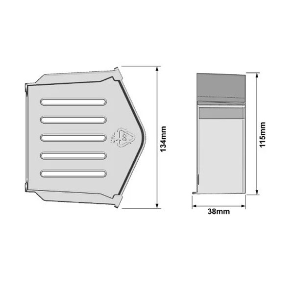 Dry Verge Starter Kit System and End Caps 