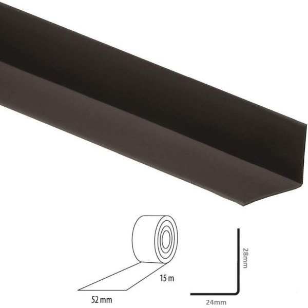 Self Adhesive Flexible Skirting Board PVC Angle Skirting Trim