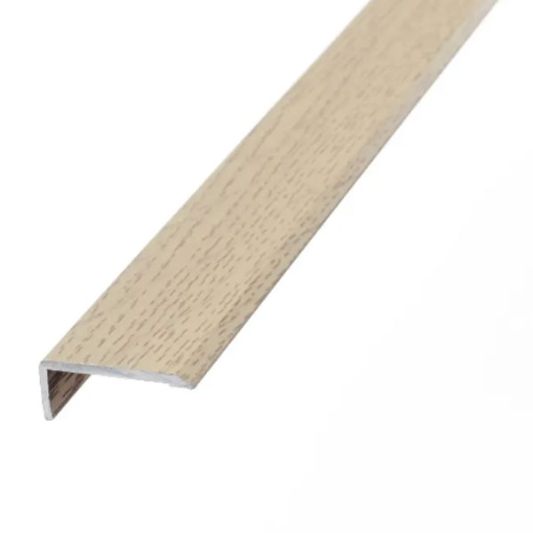 L or Edge Nosing 25mm Plate Stick Down Laminate, Vinyl & Tile Threshold Door Bars Profile Edge Strip 